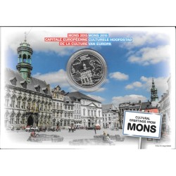 Monedas - Euros - 5€ - Belgica - Año 2015 - Capital Cultural Europa