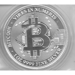 Monedas - Onzas de plata -  - Niue - 2022 - Bitcoin - plata