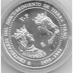 Monedas - Euros - 3€ - España - SC - Año 1998 - 500 Aniversario Descubrimiento Tierra Fierme.Venezuela