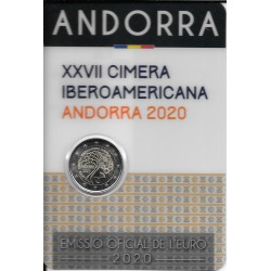 Monedas - Euros - 2Â€ - Andorra -  - 2020 - SC - XXVII Cimera Iberoamericana