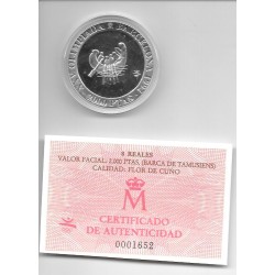 Monedas - Juegos Olimpicos  - Barcelona 1992 - Serie 2 - Moneda 2000 pesetas - Barca de Tamusiens