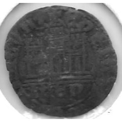 Monedas - Monedas antiguas - Monedas Medievales - Castilla y León  - Año 1425-1474 - Enrique IV - 1/2 Cuartillo