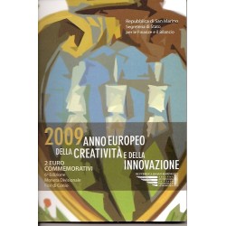 2€ - San Marino - SC - Año 2009 - Año europeo de la creatividad