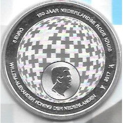 Monedas - Euros - 5euro - Holanda - Antildeo 2017 - Cruz Roja