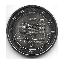 Monedas - Euros - 2euro - Alemania - SC - Antildeo 2017 - Renania