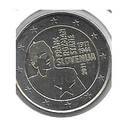 Monedas - Euros - 2euro - Eslovenia - Antildeo 2011 - Franc Rozman