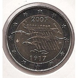 2euro - Finlandia - SC - Antildeo 2007 - 90 aniv. Independencia