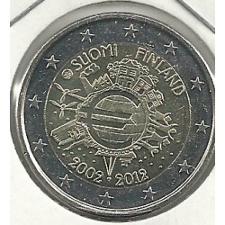 2euro - Finlandia - SC - Antildeo 2012 - Decimo aniversario del euro