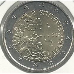 Monedas - Euros - 2euro - Finlandia - Antildeo 2015 - Jean Sibelius