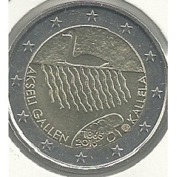 Monedas - Euros - 2euro - Finlandia - Antildeo 2015 - Akseli Gallen