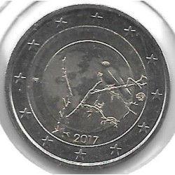 Monedas - Euros - 2euro - Finlandia - Antildeo 2017 - Naturaleza