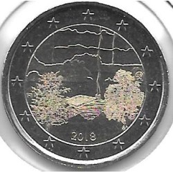 Monedas - Euros - 2E euro - Finlandia - 2018 - Sauna