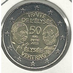 2euro - Francia - SC - Antildeo 2013 - Tratado Franco-Aleman