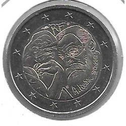 Monedas - Euros - 2euro - Francia - Antildeo 2017 - Rodin