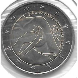 Monedas - Euros - 2euro - Francia - Antildeo 2017 - Lucha contra el caacutencer