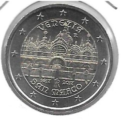 Monedas - Euros - 2euro - Italia - Antildeo 2017 - Venecia - San Marco