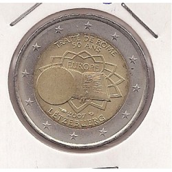 2euro - Luxemburgo - SC - Antildeo 2007 - Tratado de Roma