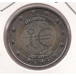 2euro - Luxemburgo - SC - Antildeo 2009 - Deacutecimo aniversario del euro