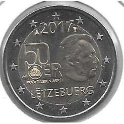 Monedas - Euros - 2euro - Luxemburgo - Antildeo 2017 - 50 Aniversario del servicio militar