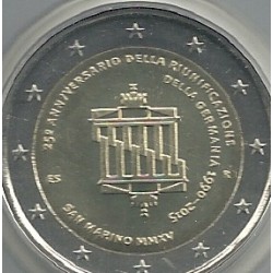 Monedas - Euros - Estuches oficiales - San Marino - Antildeo 2015 - 2euro - 25 Aniversario