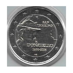 Monedas - Euros - 2euro - San Marino - Antildeo 2016 - Donnatello