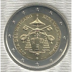 Monedas - Euros - 2euro - Vaticano - Año 2013 - Sede Vacante