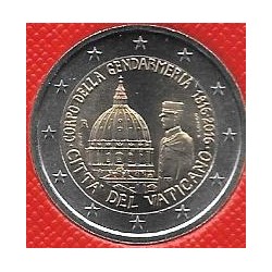 Monedas - Euros - 2euro - Vaticano - Año 2016 - Gendarmerie