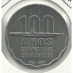 Monedas - Euros - 2,5 euro - Portugal - SC - Antildeo 2013 - Submarino Espadarte