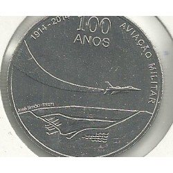 Monedas - Euros - 2,5 euro - Portugal - SC - Antildeo 2014 - Aviacion Militar