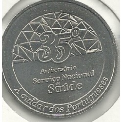 Monedas - Euros - 2 ,5 euro - Portugal - SC - Antildeo 2014 - Servicio de Salud