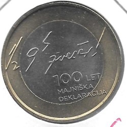 Monedas - Euros - 3euro - Eslovenia - Antildeo 2017 - Declaracioacuten de Mayo