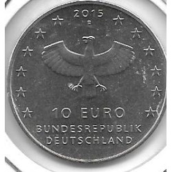 Monedas - Euros - 10euro - Alemania - Antildeo 2015F - Leipzig