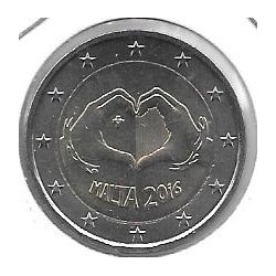 Monedas - Euros - 2euro - Malta - SC - Antildeo 2016 - Amor