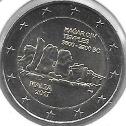 Monedas - Euros - 2euro - Malta - Antildeo 2017 - Hagar Quim