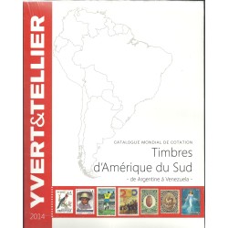 Sellos - Mundiales - IvertampTellier - Antildeo 2014 - Sellos de Ameacuterica del Sud