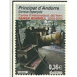 Andorra - Correo Espantildeol - Series completas - 2012 - 391 - **