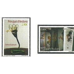 Andorra - Correo Espantildeol - Series completas - 2012 - 396/7 - **