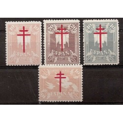 Sellos - Paiacuteses - Espantildea - 1ordm Cent. (Series Completas) - 0957/60 - **