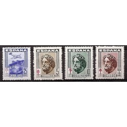 Sellos - Paiacuteses - Espantildea - 1ordm Cent. (Series Completas) - 1040/43 - **