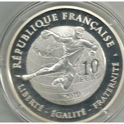 Monedas - Euros - 10euro - Francia - Antildeo 2010 - JJOO