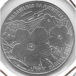 Monedas - Euros - 7 -5 euro - Portugal - Antildeo 2017 - Maravillas de la naturaleza - Madeira